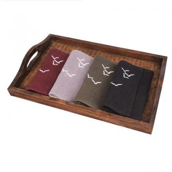 Servilleta Decorativa de Lino para Té
