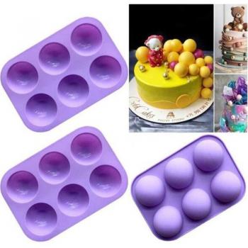 3D Half Ball Silicone Mold for Baking