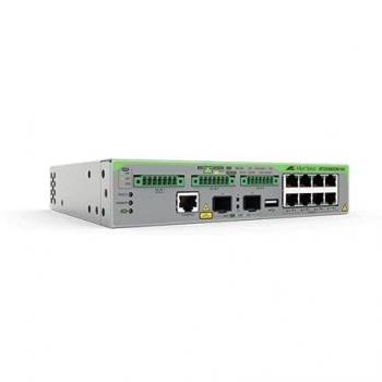 Allied Telesis CentreCOM GS980EM/10H 10‑Ports Switch – Grau