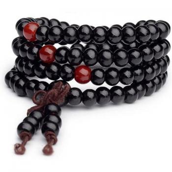 Brazalete Místico de Madera Negra