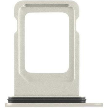 Tiroir SIM AVIZAR pour iPhone 15/15 Plus Blanc