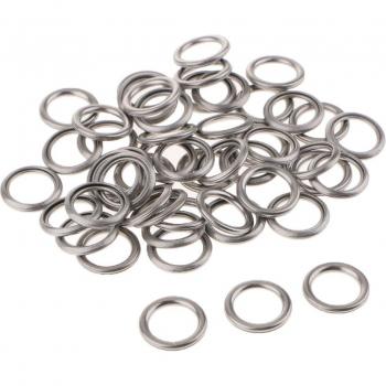50-Piece Oil Pan Drain Plug Gaskets Set for Toyota 4Runner, Corolla, Carina, Hilux, Lexus