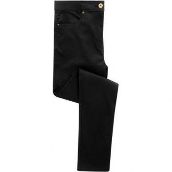 Premier Ladies Performance Chinos (Steel) - Grey - Size 10 Regular