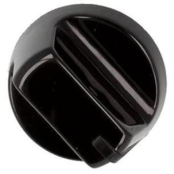 Bouton noir d'origine pour feux électriques Indesit C00299117