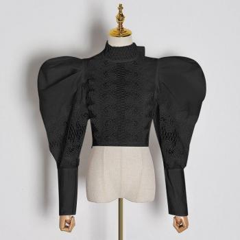 Blusa Abombada Manga Larga CHICEVER