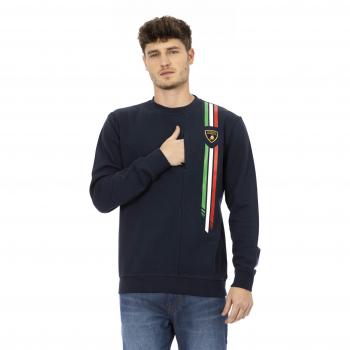 Felpa Blu Automobili Lamborghini - Uomo M