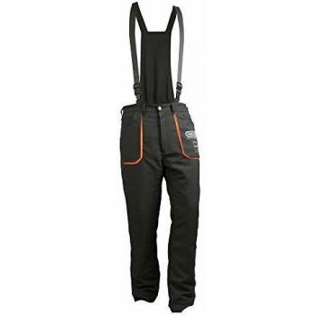 Salopette de Sécurité OREGON Yukon pour Tronçonneuse - Taille M, Gris Foncé