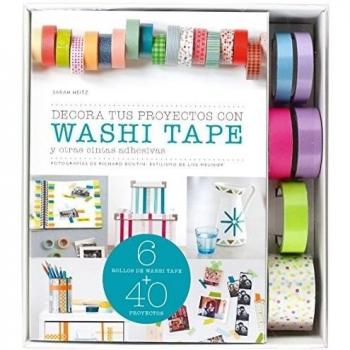 Kit Decora tus proyectos con washi tape y otras cintas adhesivas