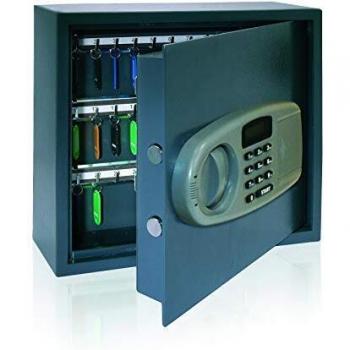 Helix High Security Key Safe with Electronic Key Pad and 30mm Double-bolt Locking 30 Keys HX32083