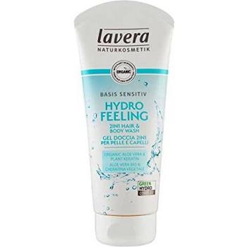 Lavera Basis Sensitiv Hydro Feeling 2 In 1 Hair & Body Wash 200ml