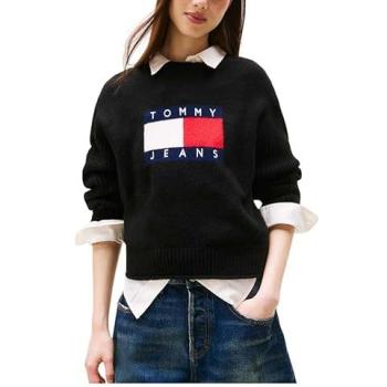 Pull Tommy Jeans marron femme taille S