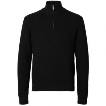 SELECTED HOMME Strickpullover mit Stehkragen Modell 'THEO'