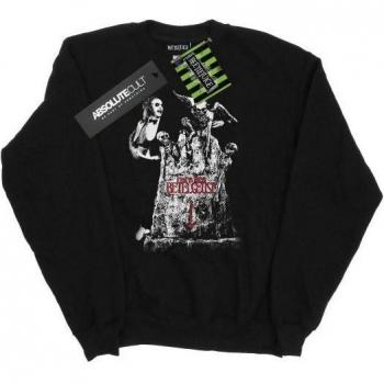 Felpa Cotone Beetlejuice Uomo Graveyard Pose