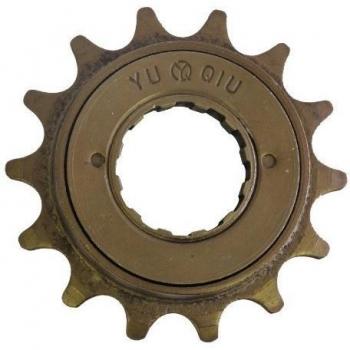 Savage BMX - Piñón de cassette para bicicletas 1 velocidad, color marrón, talla 14T