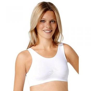 Anita Seamless Wireless Schwangerschafts-BH Bustier, Weiß, Polyamid, Medium