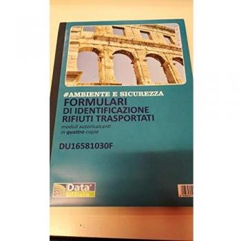 Formulario rifiuti 25 copie
