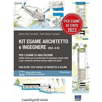 Kit esame di abilitazione alle professioni di architetto sez. A-B...