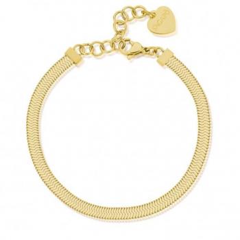 Sagapo, Armschmuck, S'Agapõ - Chunky Armband aus Feingold
