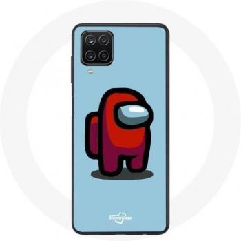 Among Us Case for Samsung Galaxy A22 4G - Blue Design