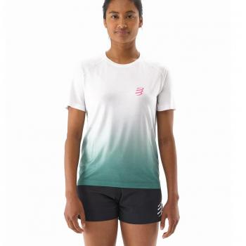 Damen T-Shirt Compressport Performance Kurzarm - Mehrfarbig