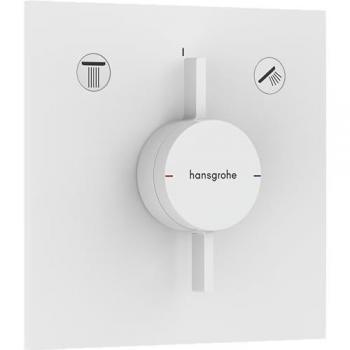 DuoTurn E Panel de Ducha Blanco Mate