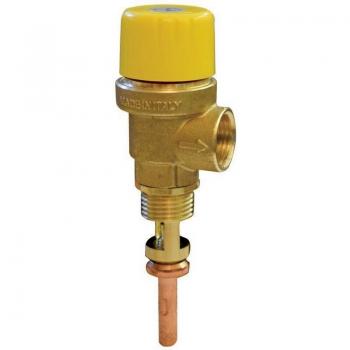 Valvola Sicurezza Solare Ferrari 3/4' Temperatura e Pressione