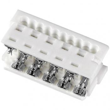 Molex SIL socket 10 pin connector