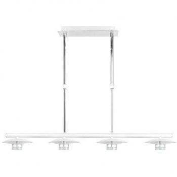 FABRILAMP Fab 153654074 Lampara Ciudad Del Cabo 4l 24w 4000k Blanco/plata40-62x83.7 Cm 1920 Lm