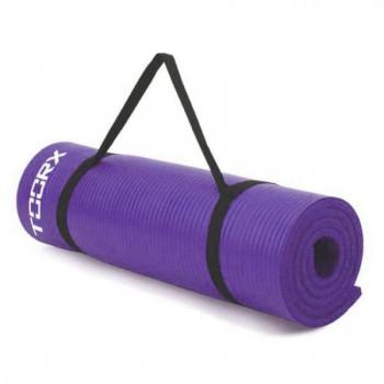 TOORX Tappetino Yoga 12 mm con Maniglia Trasporto 172×61 cm