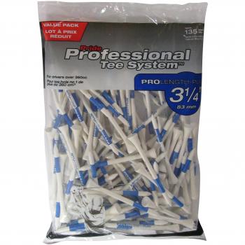 Tee ProLength Plus 3-1/4 pouces 135 pièces Blanc