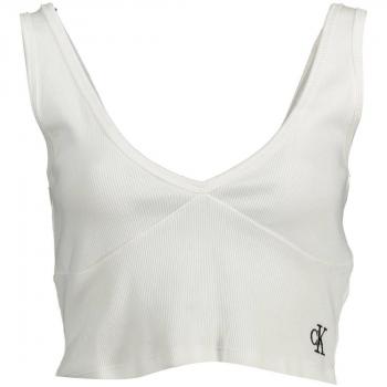 Calvin Klein White Women's Tank Top Slim Fit - XL