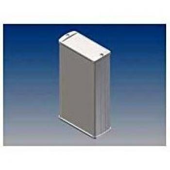 Toolland Aluminiumgehäuse - Weiß - 160 x 85,8 x 36,9 mm