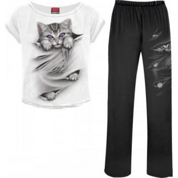 Conjunto de Pijamas Bright Eyes para Dama (4 Piezas) Talla M