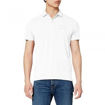 Polo Piqué Teñido HKT by Hackett, Blanco