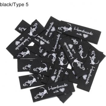 50PCS Handmade Cat Heart Labels