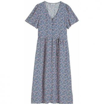 Marc O'Polo Maxikleid für Damen in Blau, Größe M