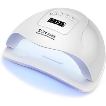 Aspiradora de esmalte de uñas 80W 2 en 1 con luz LED UV