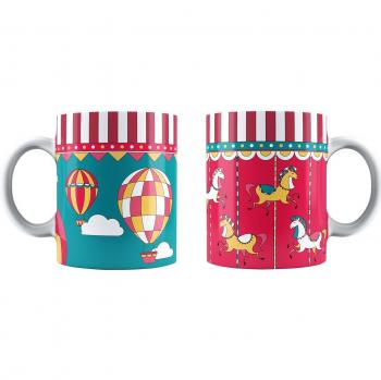 BIALETTI SET 2 MUG NATALE 24 DISEGNI DIVERSI