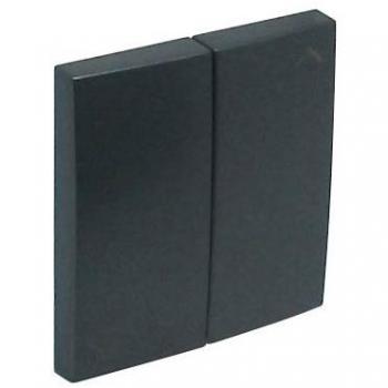Conmutador Dual para Persianas Logus 90 en Color Gris
