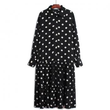 EAM Gefaltetes Chiffon-Kleid für Damen