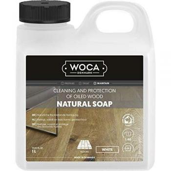 Woca Natural Soap, coloris Blanc – 1 l