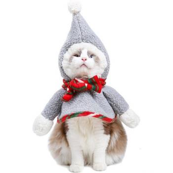 Chat-Guirlande d'Adieu Noël