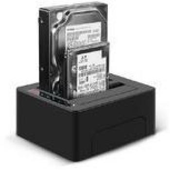 MAIWO 2.5/3.5 Inch Dual Bay HDD Docking Station