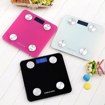 Smart Digital Body Fat Scale Wireless Weight Scale Body Composition Analyzer (Black, No Battery)