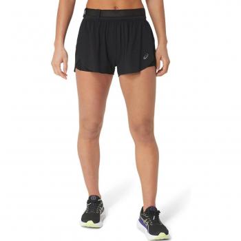 Short Femme Asics Metarun Noir Taille XS