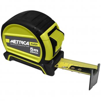 Flessometro autobloccante 5 m x 25 mm con doppia gradazione