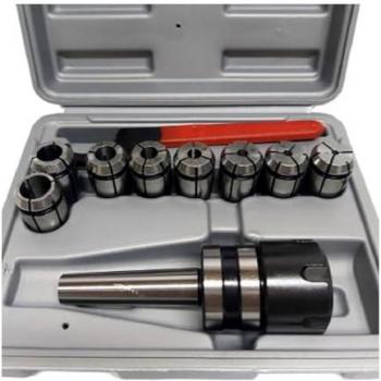 Mandrino Portapinze Cm2 con 8 Porta Pinze M10 per Tornio e Fresatrice