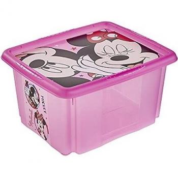 Scatola Mini Organizzatore Paulina’ Minnie Mouse 24 Litri Rosa Keeeper