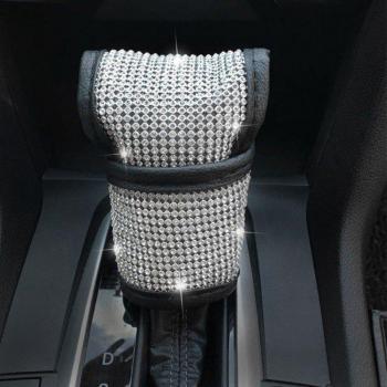 Cubierta para Volante de Coche con Piedras Lujo