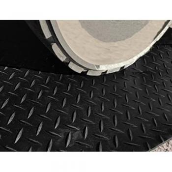 Suelo Protector PVC Candela 100 % Caucho Estrías Negros